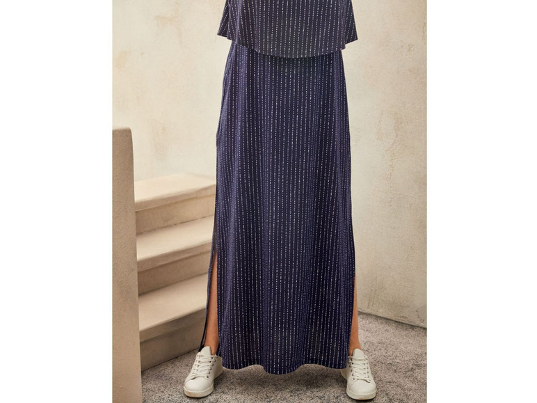 Ga naar volledige schermweergave: esmara Maxi-jurk met lange zijsplitten - afbeelding 10