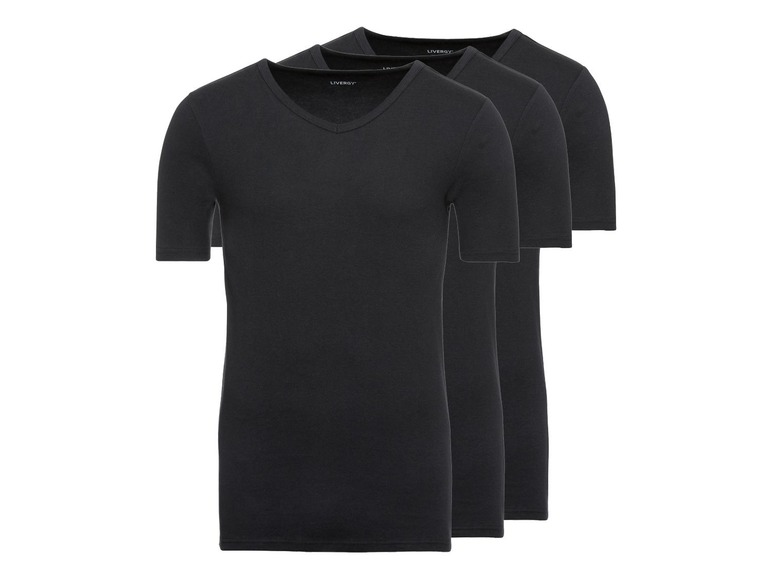 Aller en mode plein écran LIVERGY® Set de 3 T-shirts pour hommes - Photo 13