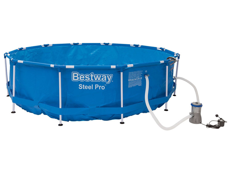 Ga naar volledige schermweergave: Bestway Zwembad »Steel Pro«, Ø 366 cm x 84 cm - afbeelding 1