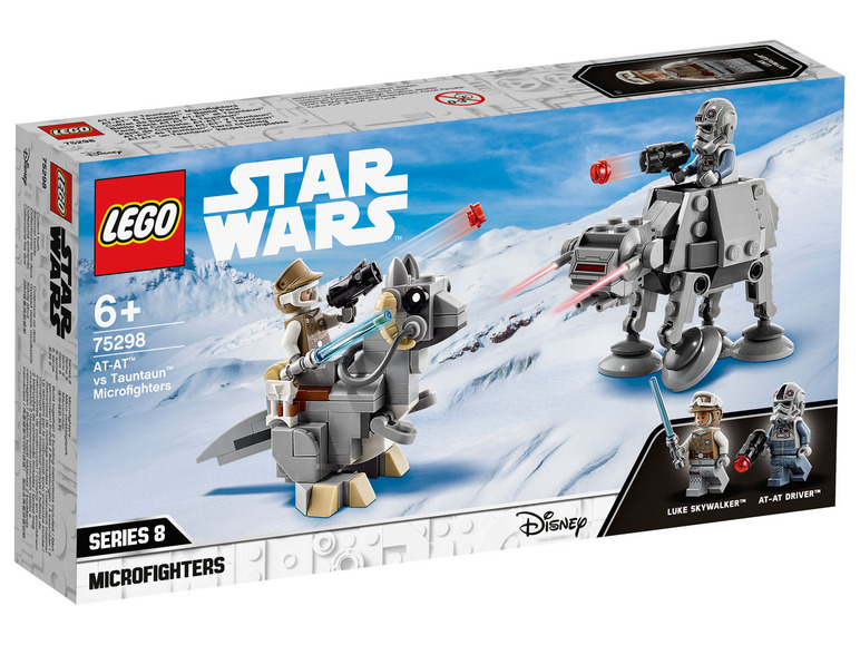 Aller en mode plein écran LEGO® Star Wars Microfighters AT-AT™ contre Tauntaun™ (75298) - Photo 1