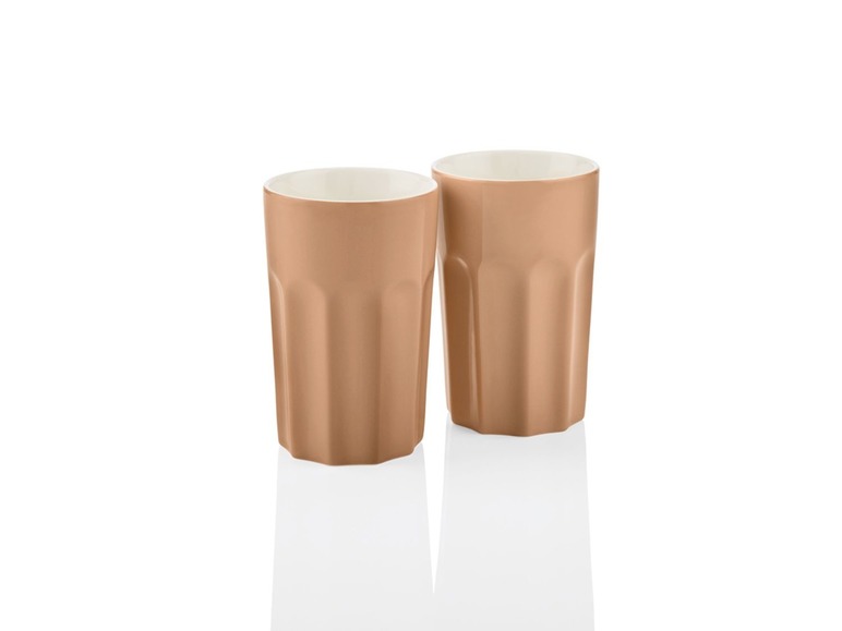 Ga naar volledige schermweergave: ERNESTO® Bekers voor espresso, cappuccino of latte macchiato, porselein - afbeelding 7