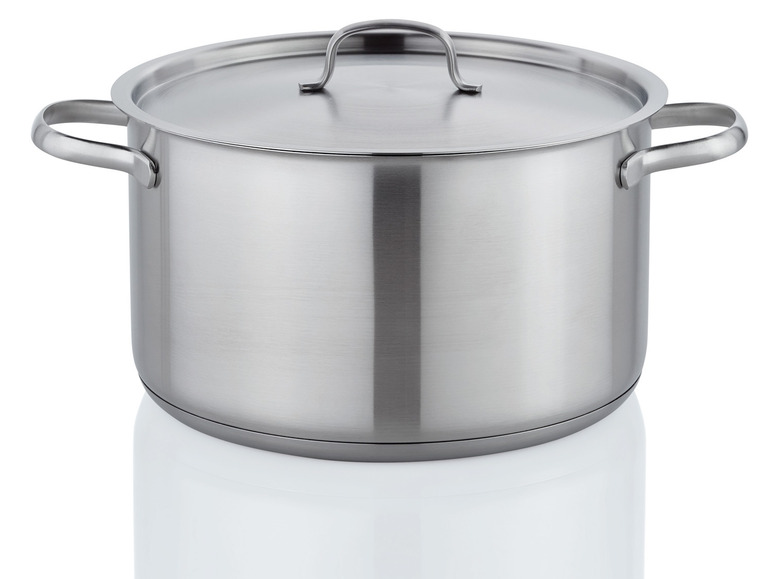 Ga naar volledige schermweergave: ERNESTO® Kookpottenset Ø 16 / 20 / 24 cm, 5-delig, roestvrij staal - afbeelding 5