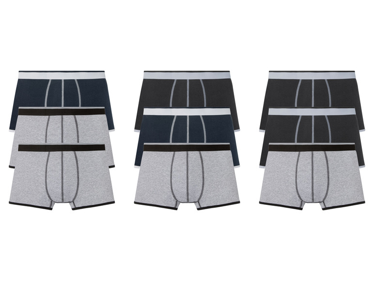 Ga naar volledige schermweergave: LIVERGY® Set van 3 boxershorts van een katoenmix - afbeelding 1