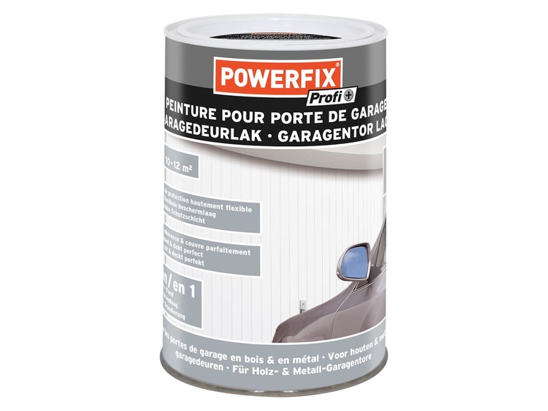 Aller en mode plein écran POWERFIX Laque pour portes de garages 1 L - Photo 2