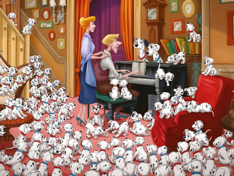 Aller en mode plein écran Ravensburger Puzzle Disney - Les 101 Dalmatiens - Photo 2