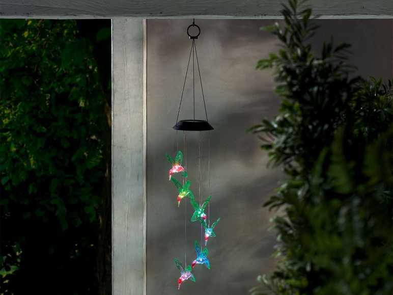 Aller en mode plein écran LIVARNO home Suspension à vent décorative avec éclairage solaire à LED - Photo 12
