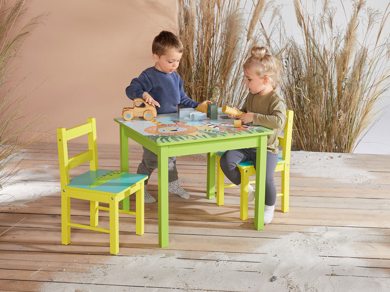 Ga naar volledige schermweergave: Livarno Home Kindertafel met 2 stoelen - afbeelding 2