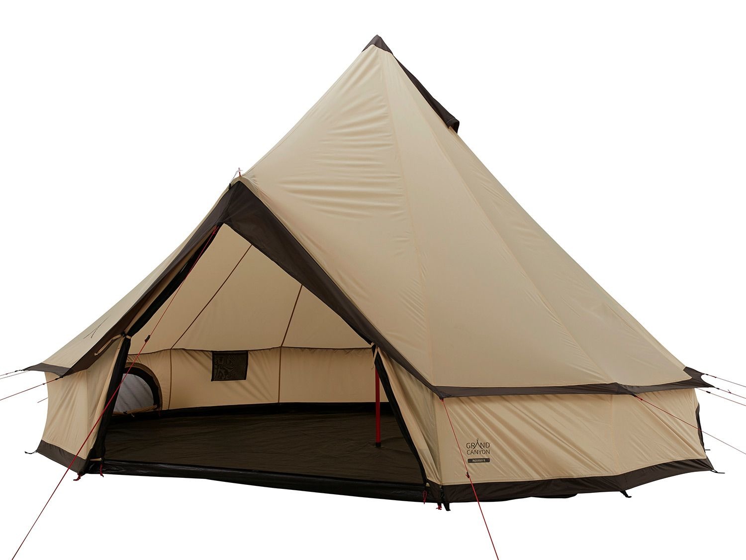 verantwoordelijkheid Moedig Verder Grand Canyon Tipi tent »Indiana«, 8 personen | Lidl.be