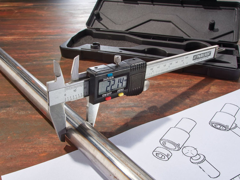 Ga naar volledige schermweergave: PARKSIDE® Digitale hoekmeter of schuifmaat - afbeelding 9