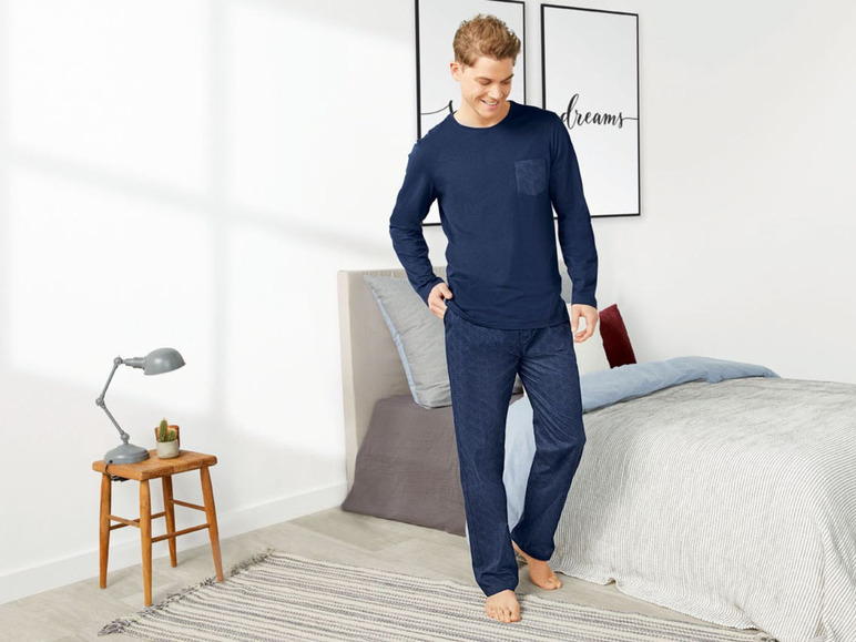 Aller en mode plein écran LIVERGY® Pyjama pour hommes, S - XL - Photo 18