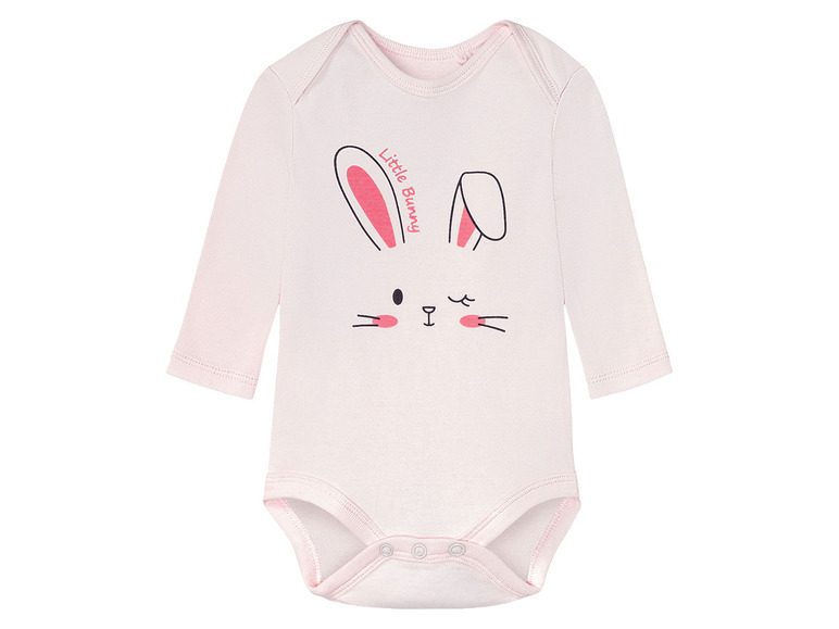 Aller en mode plein écran lupilu® Body en pur coton avec manches longues - Photo 28