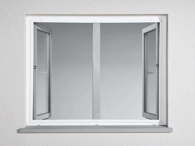 Aller en mode plein écran POWERFIX Moustiquaire pour fenêtre en aluminium 130 x 150 - Photo 8