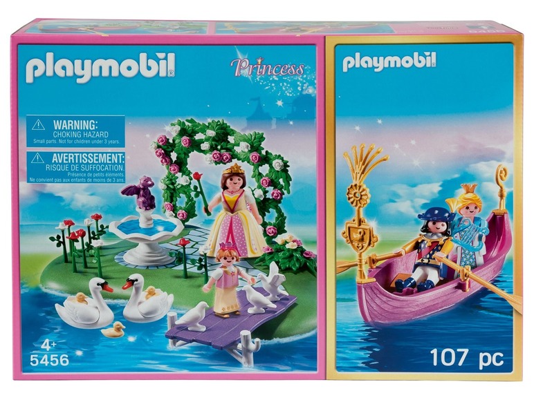 Ga naar volledige schermweergave: Prinsesseneiland met romantische gondel (5456), Playmobil - afbeelding 3