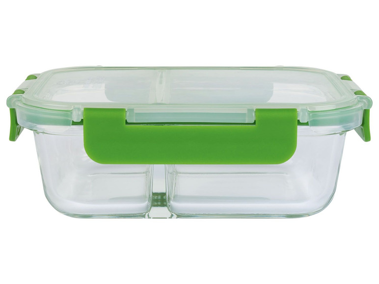 Ga naar volledige schermweergave: ERNESTO® Set van 3 glazen lunchboxen - afbeelding 4