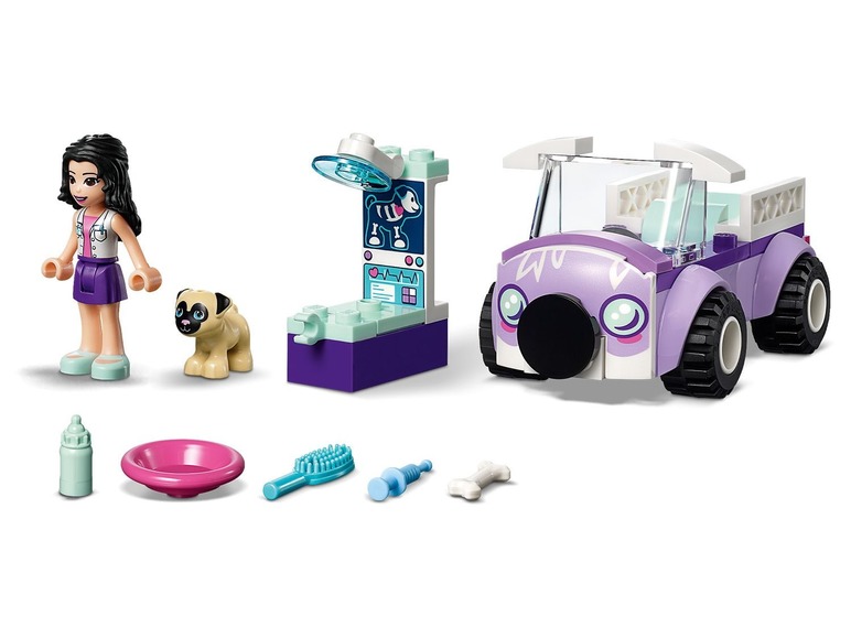 Ga naar volledige schermweergave: LEGO® Friends Emma's mobiele dierenkliniek (41360) - afbeelding 7