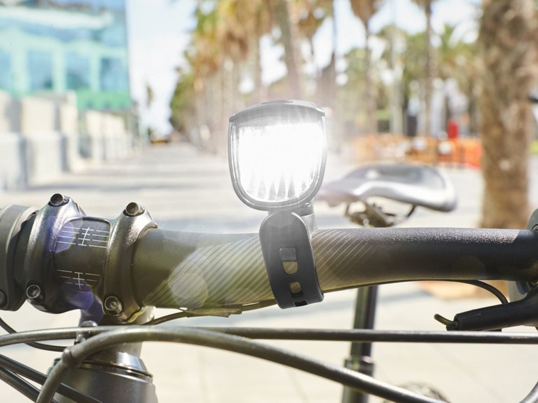 Aller en mode plein écran CRIVIT Éclairage à LED pour vélo, feu avant et arrière - Photo 2