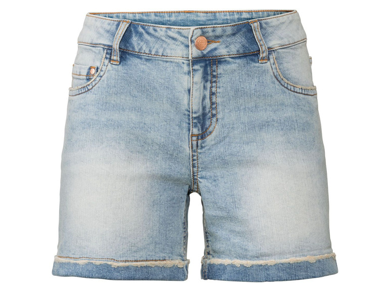 Aller en mode plein écran esmara® Short en jean en un mélange de coton - Photo 4