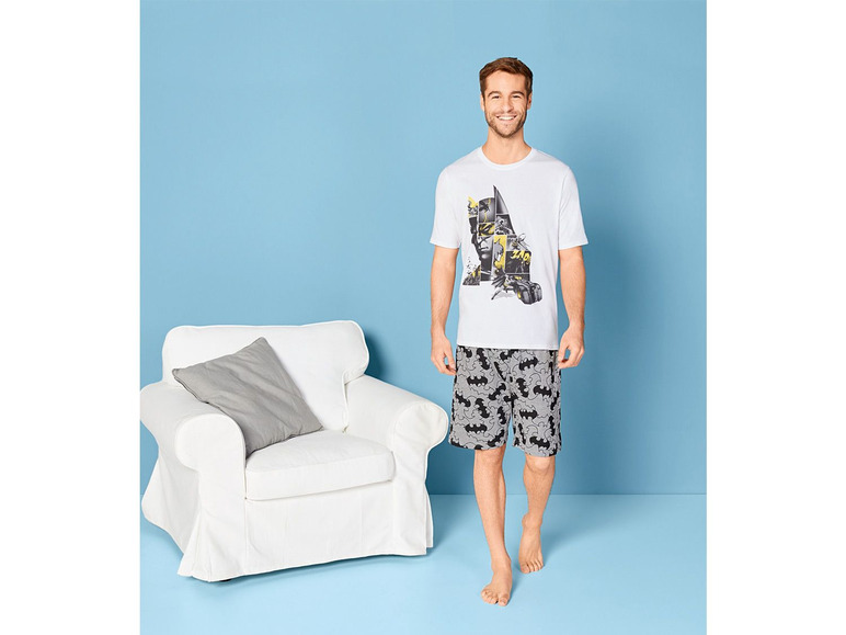Aller en mode plein écran Pyjama d'été avec haut à manches courtes et short léger - Photo 15