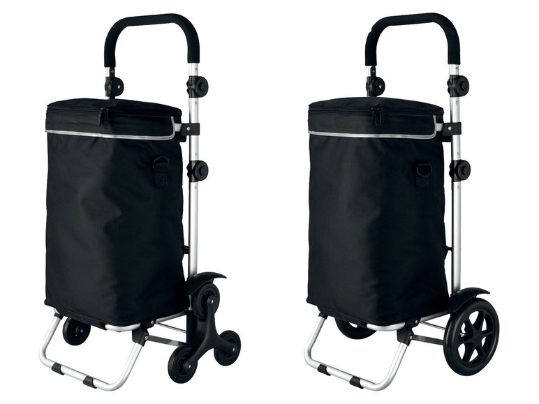 Ga naar volledige schermweergave: TOPMOVE® Boodschappentrolley, opvouwbaar, inhoud 40 L - afbeelding 1