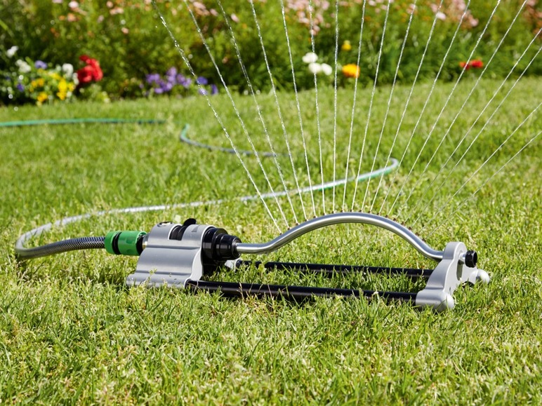 Aller en mode plein écran PARKSIDE® Arroseur de pelouse ou sprinkler multifonction, 4 bar, avec filtre fin - Photo 5