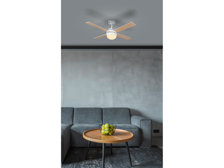 Aller en mode plein écran LIVARNO LUX Ventilateur de plafond, avec ampoule à LED - Photo 2