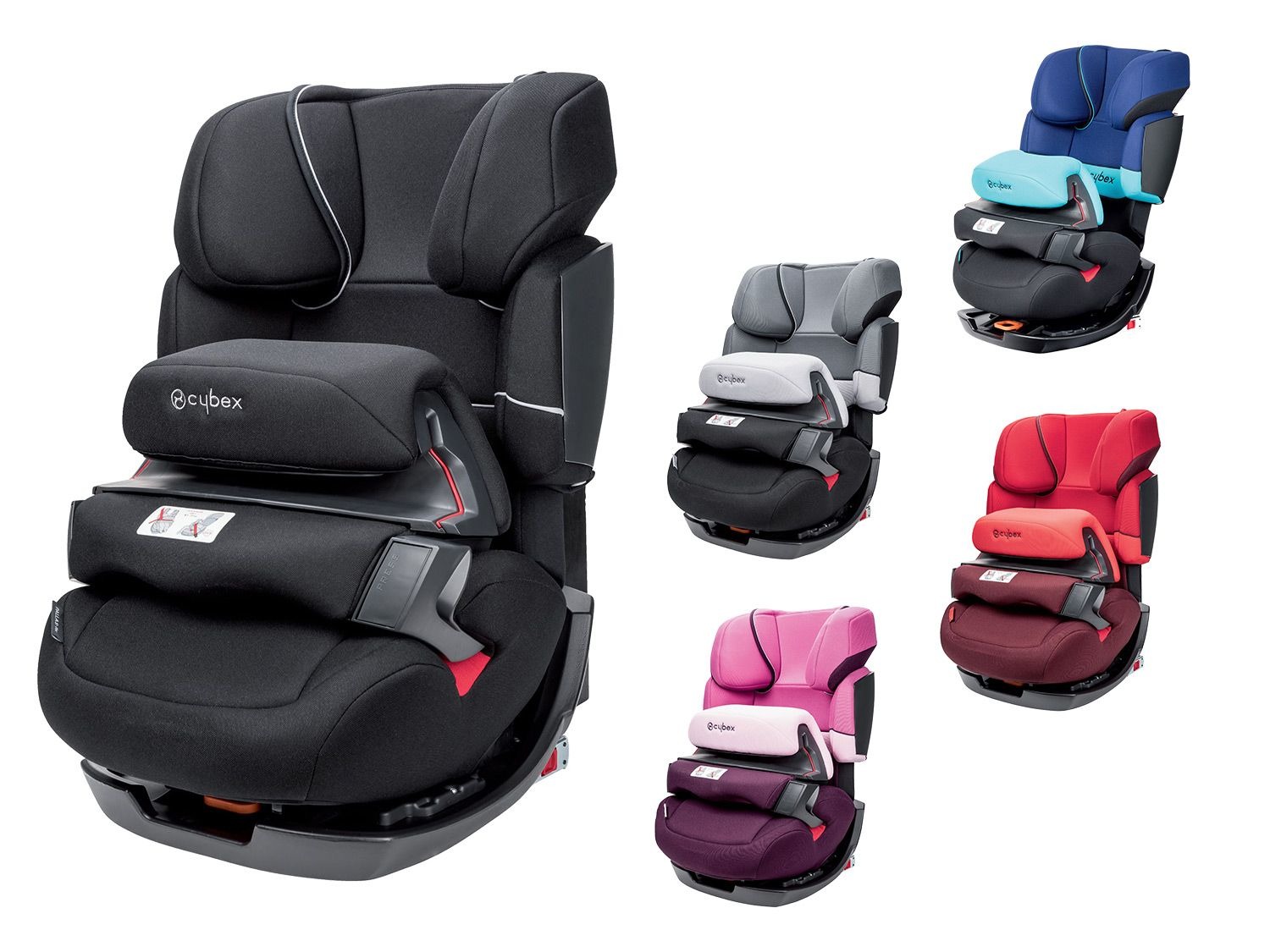 grijs vork besteden CYBEX Autostoel »Pallas-Fix«, Isofix, groep 1-3, van 9…