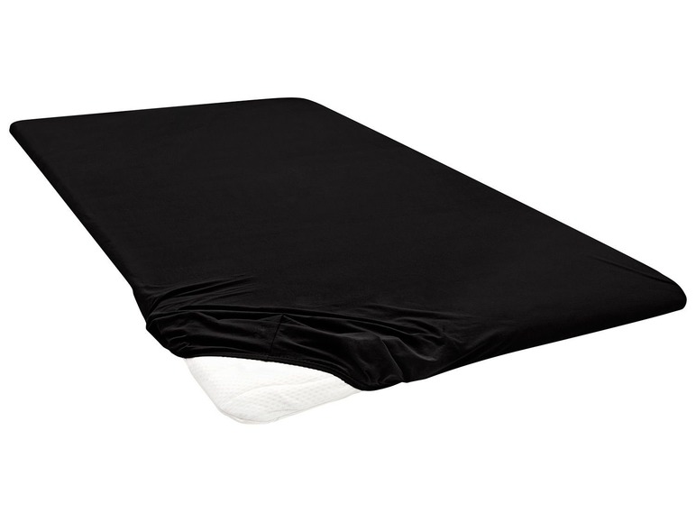 Ga naar volledige schermweergave: Biberna Jersey hoeslaken voor topdekmatras - afbeelding 12