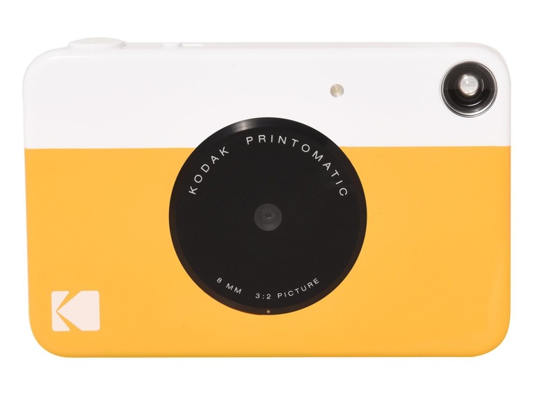 Ga naar volledige schermweergave: Kodak Printomatic instant camera (geel) - afbeelding 1