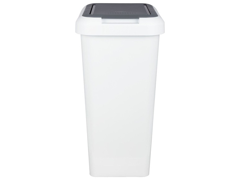 Aller en mode plein écran Poubelle, 25 L, couvercle rabattable et couvercle basculant, matière plastique - Photo 2