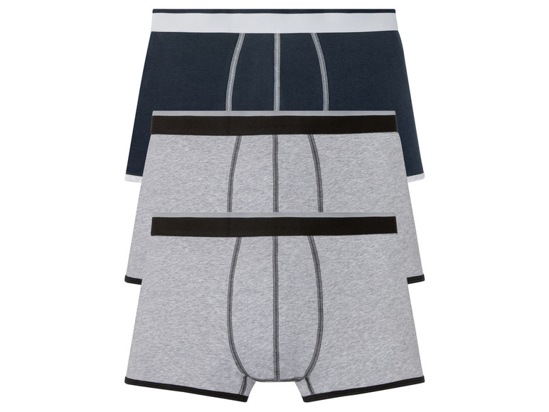 Ga naar volledige schermweergave: LIVERGY® Set van 3 boxershorts van een katoenmix - afbeelding 2