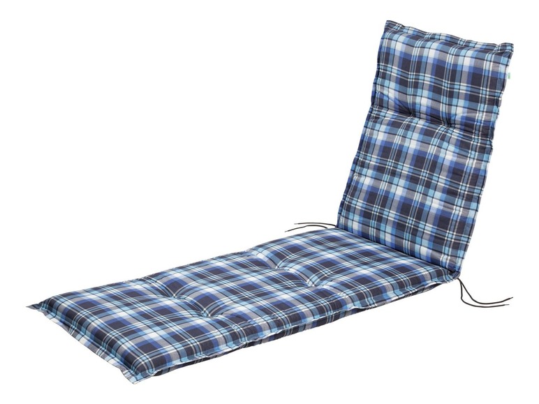 Aller en mode plein écran florabest Coussin pour chaise longue - 190 x 60 x 8 cm (L x l x h) - Photo 4