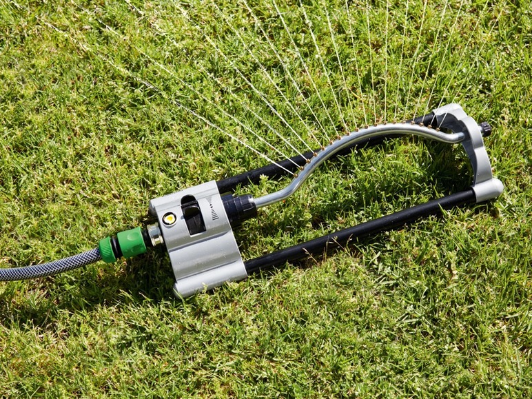 Aller en mode plein écran PARKSIDE® Arroseur de pelouse ou sprinkler multifonction, 4 bar, avec filtre fin - Photo 6