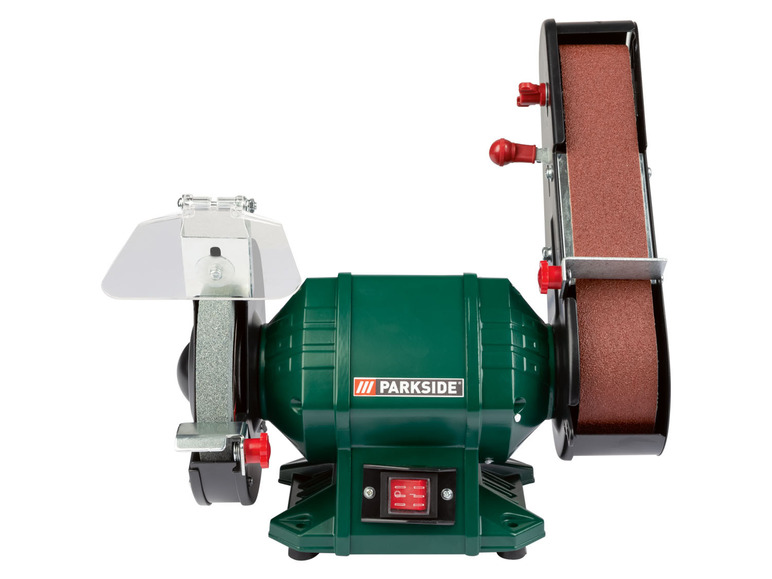 Ga naar volledige schermweergave: PARKSIDE® Staande bandschuur- en slijpmachine »PSBS 240 C2«, 240 W - afbeelding 1