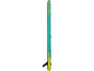 Opblaasbaar paddleboard van Aqua Marina in de kleur blauw en geel.