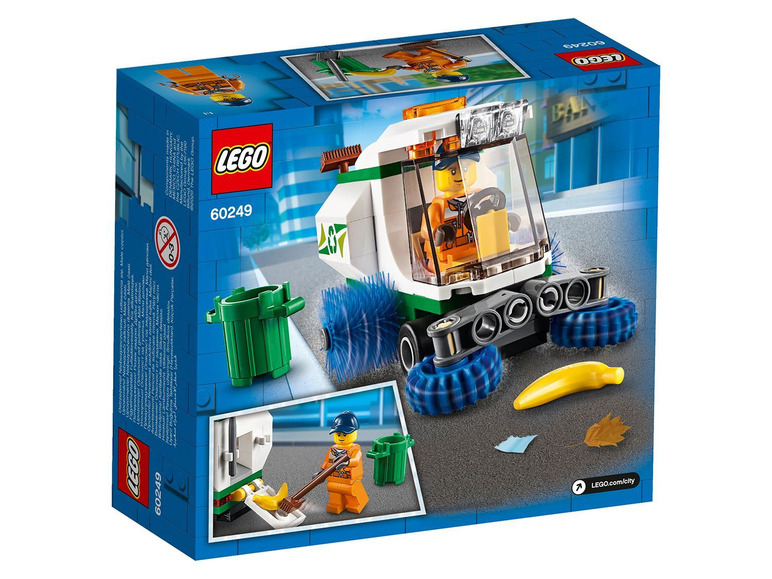 Ga naar volledige schermweergave: LEGO® City Straatveegmachine (60249) - afbeelding 2