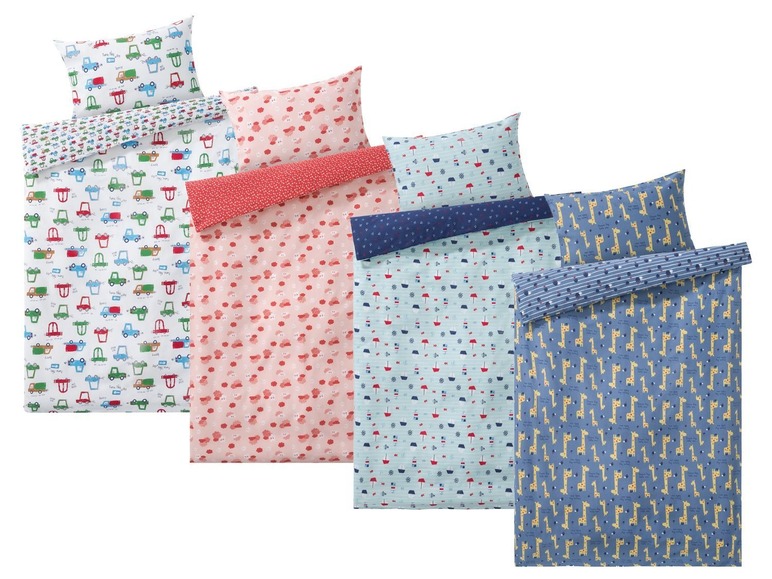 Ga naar volledige schermweergave: lupilu® Baby dekbedovertrek, 100 x 140 cm, 100% biokatoen - afbeelding 1