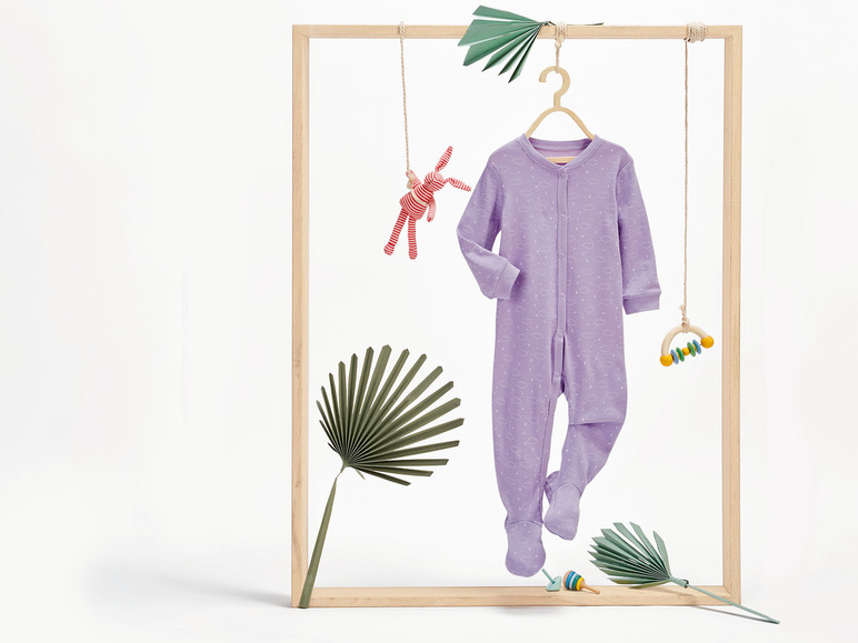 Aller en mode plein écran lupilu® Pyjama pour bébé en pur coton - Photo 12