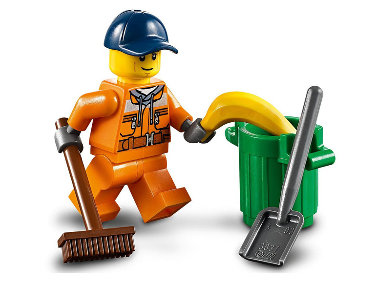 Ga naar volledige schermweergave: LEGO® City Straatveegmachine (60249) - afbeelding 5