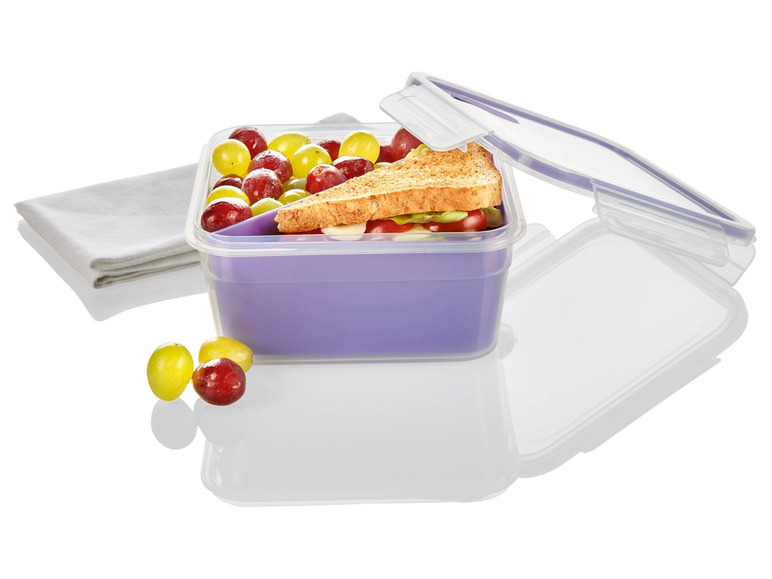 Ga naar volledige schermweergave: ERNESTO® Lunchbox, siliconen afdichting, kliksluiting - afbeelding 14