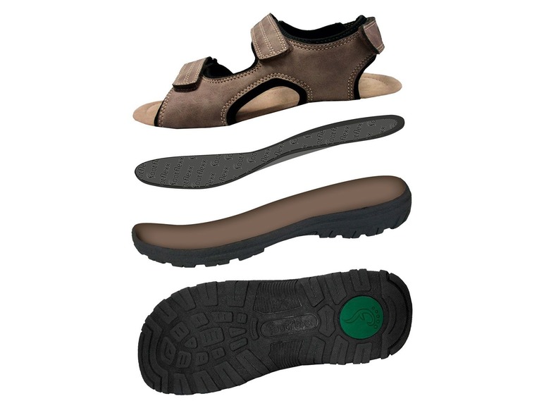 Ga naar volledige schermweergave: footflexx Comfortsandalen voor heren - afbeelding 12