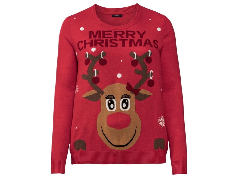 Ga naar volledige schermweergave: esmara® Kersttrui voor dames - afbeelding 6