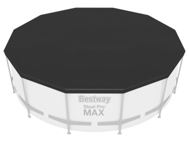 Bestway Flowclear™ Afdekzeil voor zwembad, 370 x 370 cm