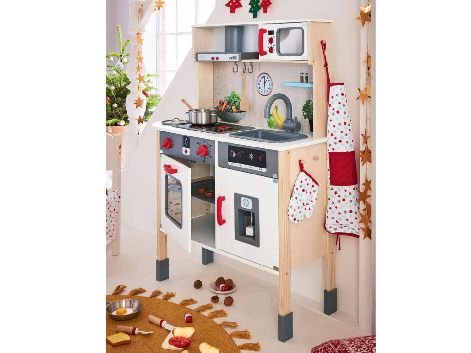 Schijn nadering laser Playtive Houten keuken online kopen op Lidl.be