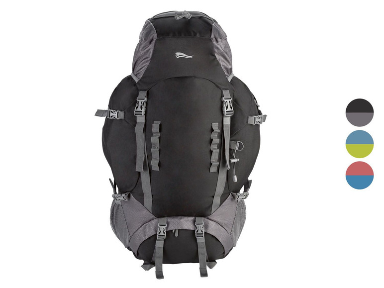 Aller en mode plein écran CRIVIT Sac à dos de trekking, 60+10 L - Photo 1