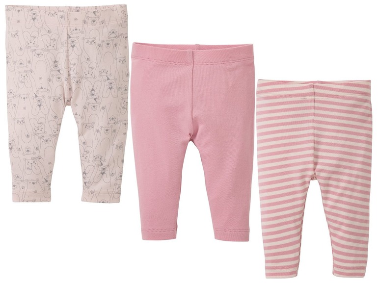 Ga naar volledige schermweergave: lupilu® Set van 3 babyleggings - afbeelding 1