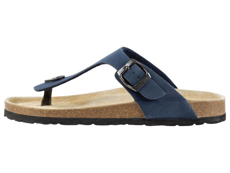 Ga naar volledige schermweergave: esmara® Slippers of teenslippers met lederen binnenzool - afbeelding 5