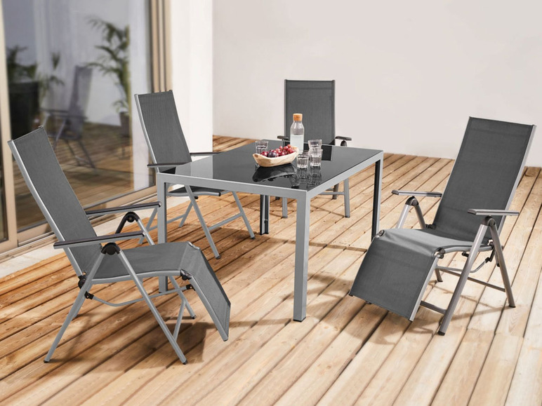 Ga naar volledige schermweergave: florabest Aluminium relaxstoel, inklapbaar - afbeelding 12