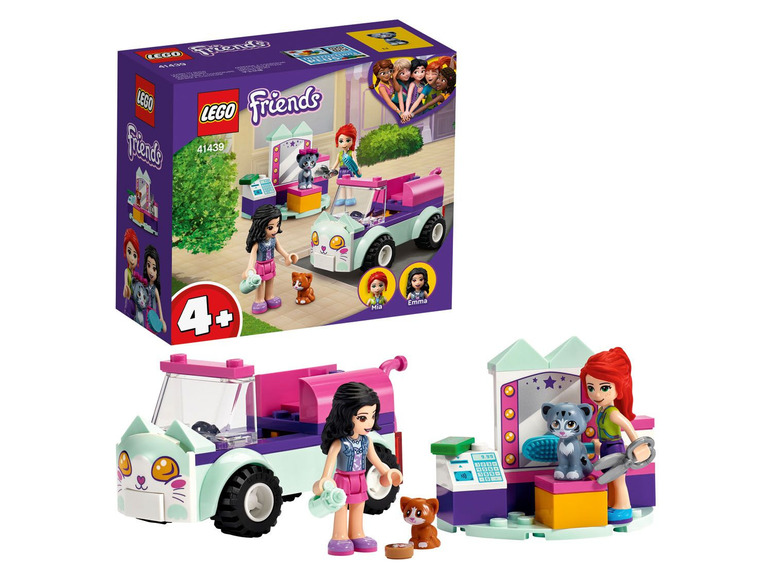 Aller en mode plein écran LEGO® Friends La voiture de toilettage pour chat (41439) - Photo 7