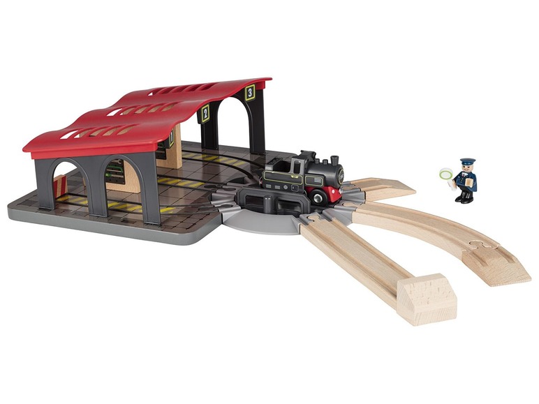 Ga naar volledige schermweergave: Playtive JUNIOR Uitbreidingsset voor houten spoorweg - afbeelding 2