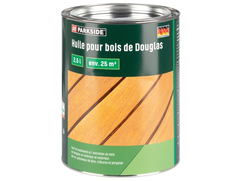 Aller en mode plein écran PARKSIDE® Huile pour bois, 2,5 L, pour 25 m² - Photo 4